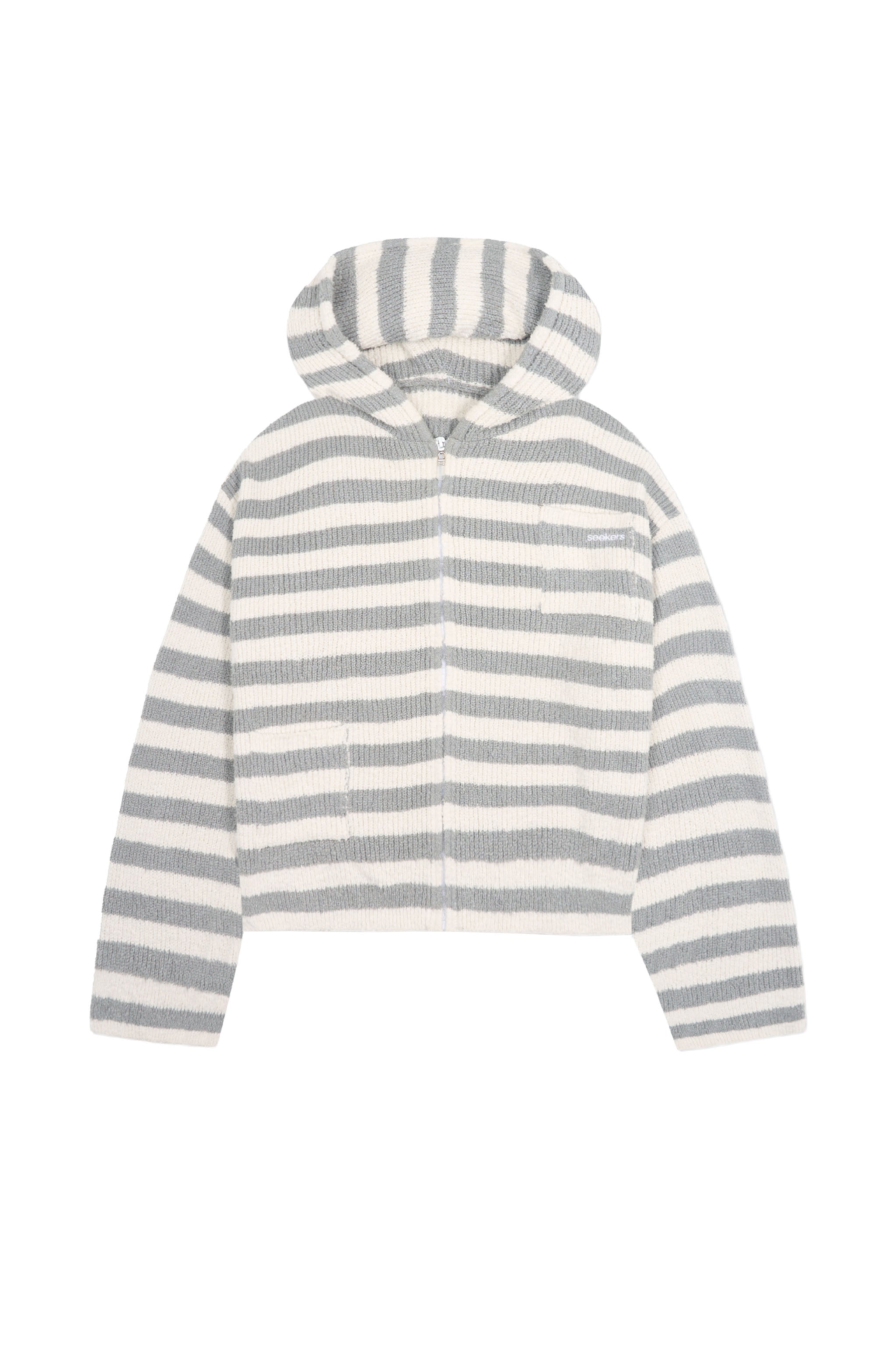 Jasper Knit Hoodie Zip Up